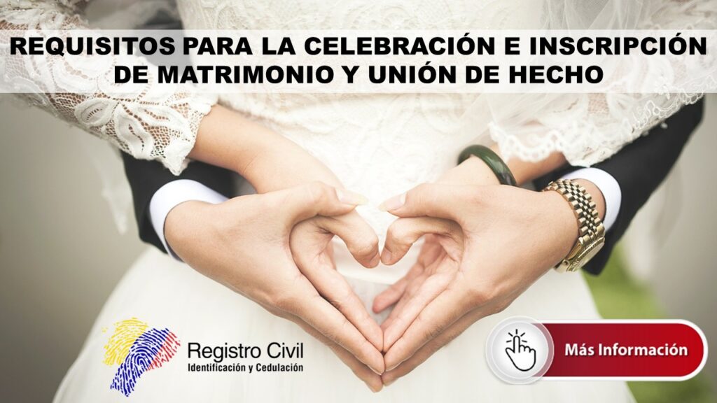 Matrimonio y Unión de Hecho en Ecuador