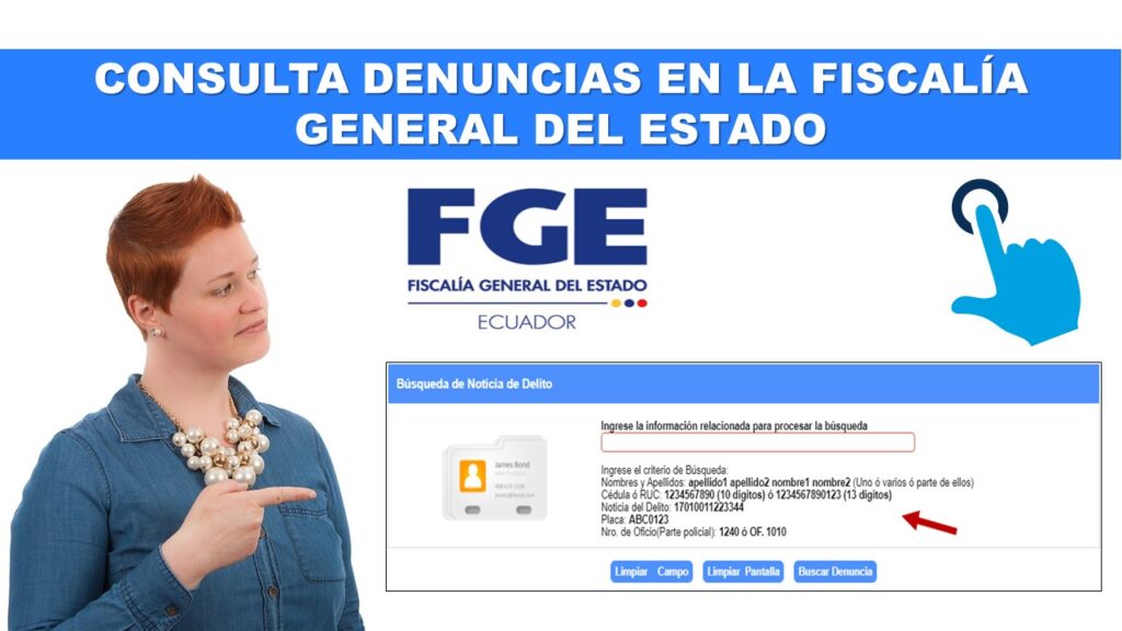 Consulta denuncias en la Fiscalía General del Estado