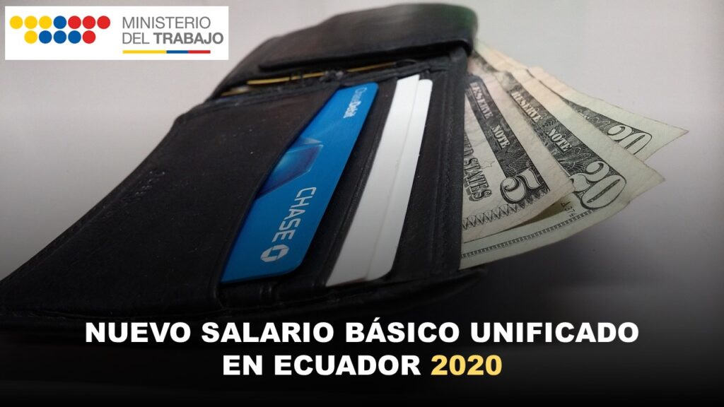 Nuevo Salario Básico Unificado en Ecuador
