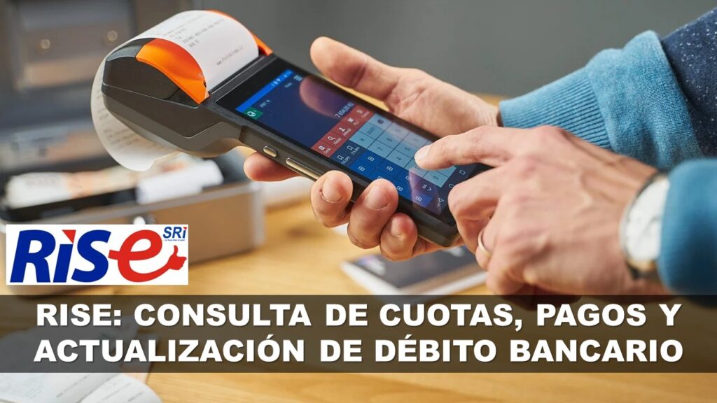 RISE Consulta de Cuotas, Pagos y Actualización de Débito Bancario