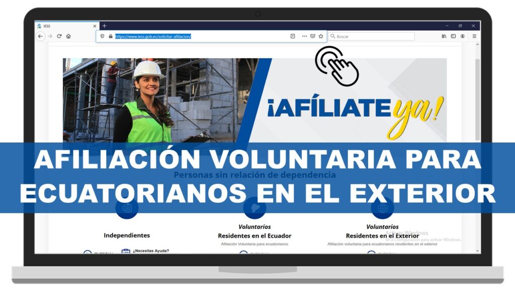 Afiliación Voluntaria para Ecuatorianos en el Exterior