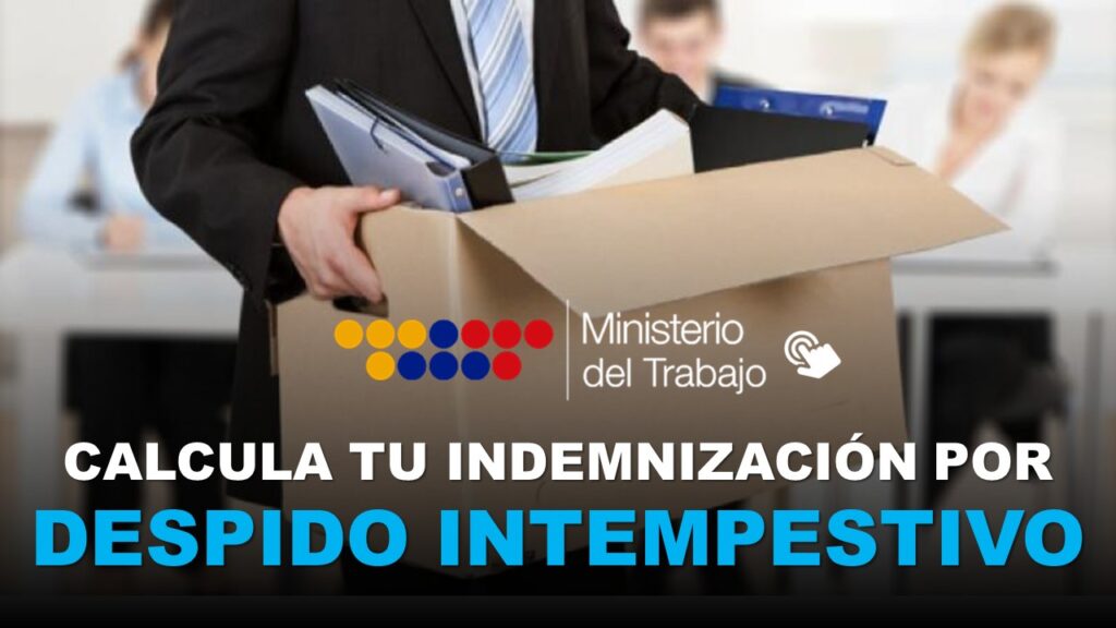 Calcula tu Indemnización por Despido Intempestivo