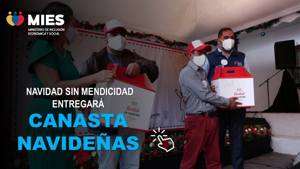 Navidad sin mendicidad entregará Canasta Navideñas