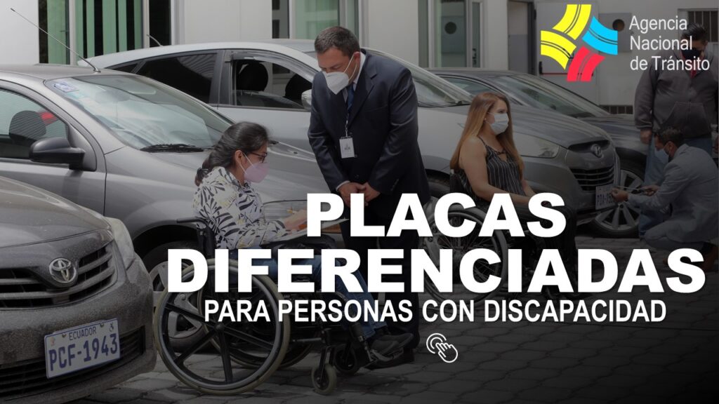 Placas Diferenciadas para Personas con Discapacidad