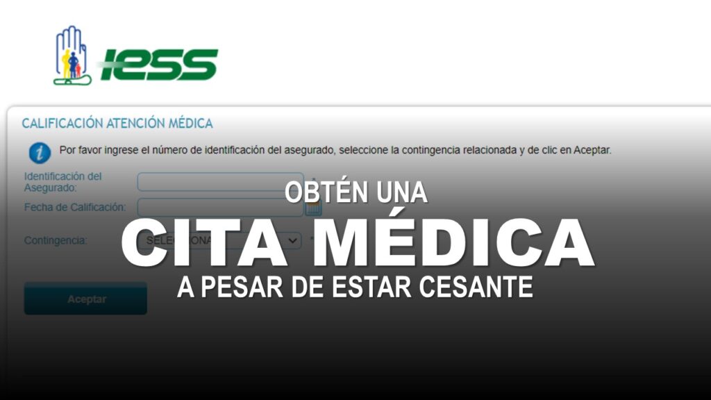 Obtén una Cita Médica en el IESS a Pesar de Estar Cesante